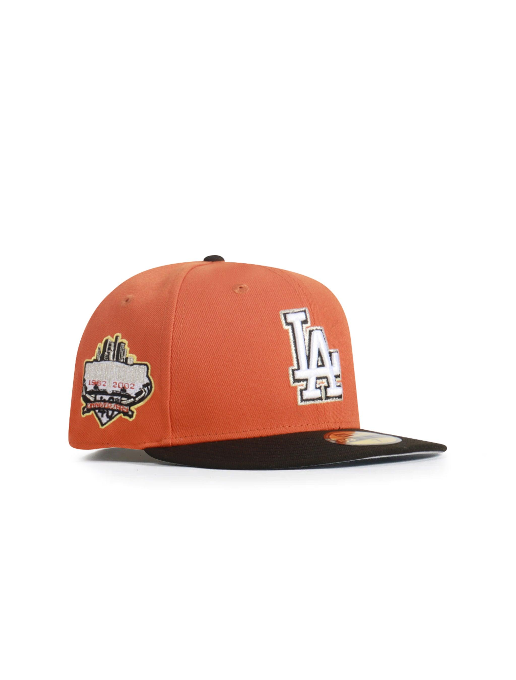 New Era 5950 Dodgers Stadium Hat - Orange