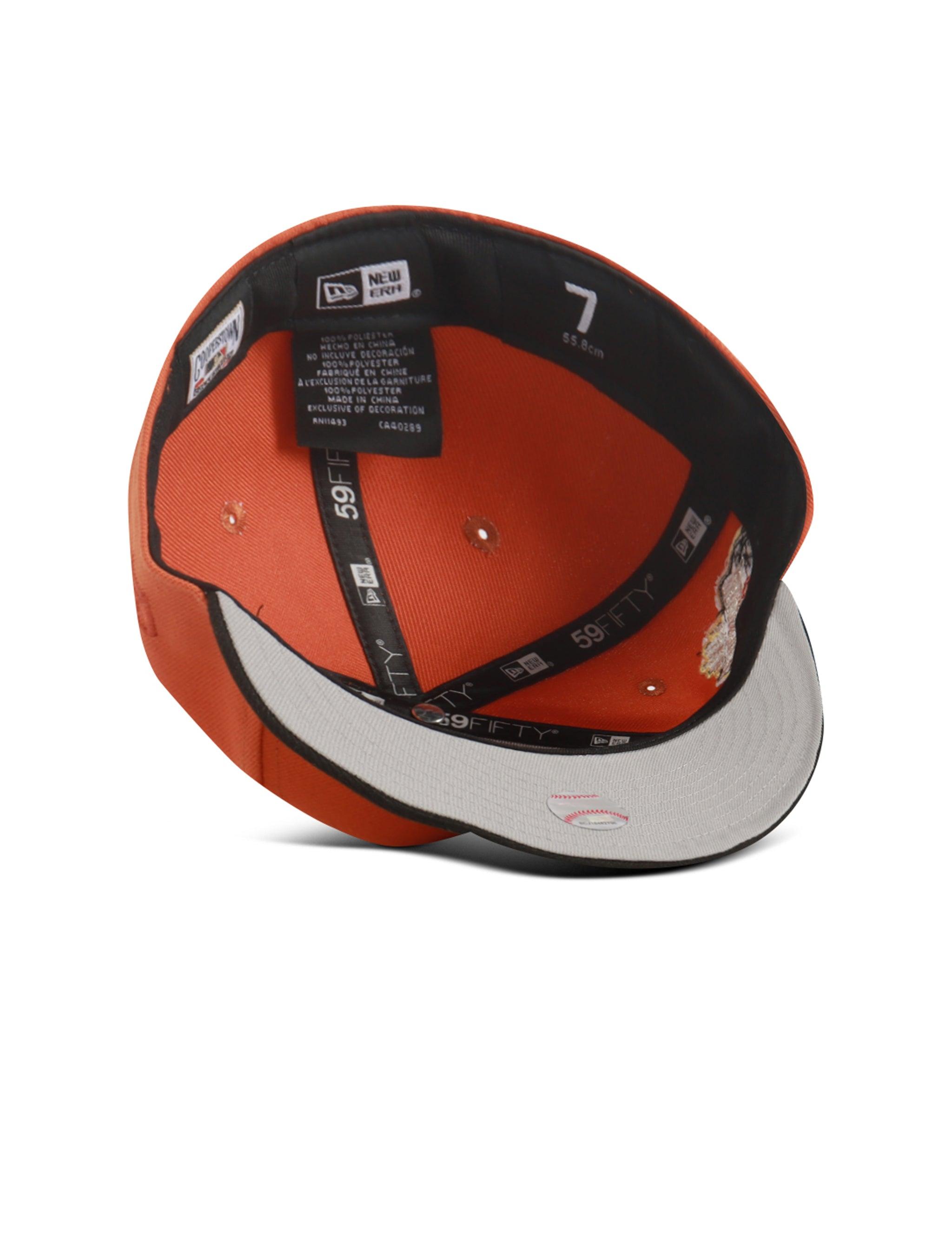 New Era 5950 Dodgers Stadium Hat - Orange