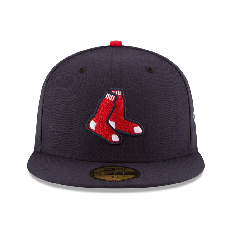 NEW ERA 59FIFTY AUTHENTIC COLLECTION BOSTON RED SOX ON-FIELD ALTERNATE HAT - NAVY 70360919