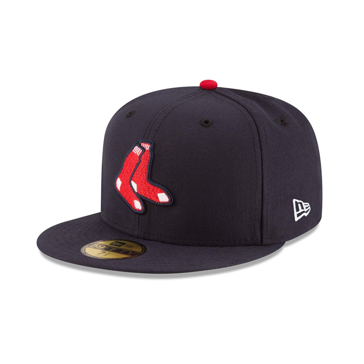 NEW ERA 59FIFTY AUTHENTIC COLLECTION BOSTON RED SOX ON-FIELD ALTERNATE HAT - NAVY 70360919